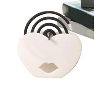 Porte-encens en Bobine,Porte-Bobine Portable Love Shape Creative Montage