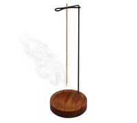 Porte-Encens en Bois Naturel - Support Encens Bâtonnets Anti-Cendre, Encensoir Zen & Méditation, Porte-Encens Artisanal Écologique pour Relaxation & Décoration Intérieure