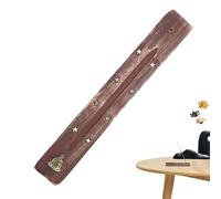 Porte-encens en Bois, Porte-encens,Plateau d’encens Fait Main | Centres de Table de de Maison, brûleur d'encens en Bois, collecteur de Cendres pour bâton d'encens