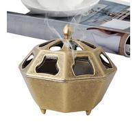 Porte-encens en de Zinc, Purification de l'air et d'ambiance pour méditation Salon, Chambre à Coucher, Salle de thé