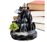 Porte-encens en forme de cascade fabriqué à la main en résine | Porte-encens cascade pour maison, bureau, chambre à coucher, salon, salon de thé, temple