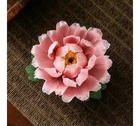 Porte-encens en Forme de Fleur de Pivoine Brûleur d'encens Brûleur d'encens décoratif Porte-encens en Forme de cône Porte-encens en Forme de Pivoine