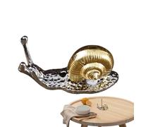 Porte-encens escargot - Porte-encens en forme d'escargot vintage | Salons de thé et petite table avec charmant motif escargot, brûleur d'encens escargot de 3,5 cm, parfait pour une utilisation en
