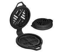 Porte-Encens Extérieur | Accrochable Antidérapant Ignifuge Portable,Crochet pour Boîte De Brûleur À Bobine Extérieur - pour Patio Porche Cour Balcon Jardin Voyage Camping Randonnée