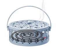 Porte-Encens Extérieur | Support de Bobine Anti-Dérapant Résistant à la Chaleur | Support Résistant à la Chaleur avec Plateau Découpé en Forme de Griffe de Chat pour Yoga Méditation Spa Patio