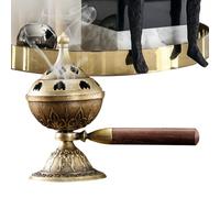 Porte-encens Fidget - Petit support d'encens esthétique décoratif, accessoire diffuseur de , récupérateur de cendres réutilisable pour salon, chambre à coucher, studio de yoga