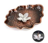 Porte-encens Lotus bâton d'encens Porte-brûleur d'encens Plateau de récupération des Cendres pour la Maison, Le Bureau, Le Club, Le Yoga, la déco
