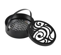 Porte-encens | Métal Rond Résistant à la Chaleur de Style Rétro - Support pour Encens en - pour Une Utilisation à l'Intérieur et à l'Extérieur Maison Balcon Chambre Jardin