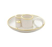 Porte-encens multifonction en céramique pour bâtons de cônes, bois Santo et sauge avec un design élégant