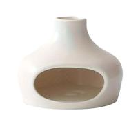 Porte-encens Pal Santo - Design élégant - 12,5 x 9,7 cm - Brûleur d'encens en céramique - Compact et décoratif - Pour yoga, pleine conscience ou pratique spirituelle