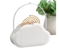 Porte-encens portable pour spirales anti-moustiques | Porte-encens en forme de nuage incendie pour balcon, chambre à coucher, piscine, logement