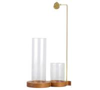 Porte-encens - Porte-encens à l'envers 28 x 15,3 cm, Organisation sans Effort | Encensoir de Salle de Capture avec Verre, brûleur de Cendres pour Yoga, méditation, Spa, Salon de thé, décoration de la