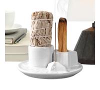 Porte-Encens,Porte-Encens pour Salle de Méditation - Brûleur Multifonction Céramique Décoratif pour Relaxation Sauna Salon Spa Chambre