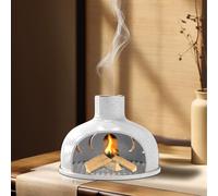 Porte-encens Porte Encens pour Sauge Blanche Purification a bruler (Tandis et Or)