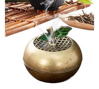 Porte-encens pour cônes d'encens - Design contemporain - Purification de l'air - Aromathérapie - Esthétique - Pour yoga, méditation, jardin, salle de bain