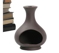 Porte-encens relaxante de la Pleine Conscience | Brûleur d'encens en céramique Santo Bol Robuste Facile à Nettoyer | pour Les Amateurs de méditation et de Yoga, brûle de