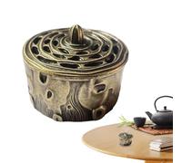 Porte-encens répulsif contre les mouches, accessoire d'aromathérapie répulsif galvanisé, design élégant purifiant l'air pour la maison, le spa, le yoga, l'extérieur, la terrasse, le jardin, l'encens