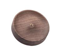 Porte-encens Rond en Bois pour méditations relaxantes