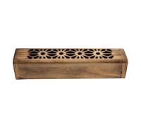 Porte-encens - Sun avec boîte de rangement en bois