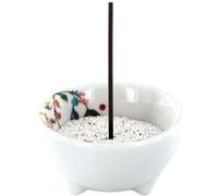 Porte-encens Végétal en porcelaine
