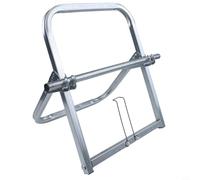 Porte-enrouleur de câble à axe unique avec construction en acier pour usage commercial et industriel, compatible avec câbles, cordes et paracordes U