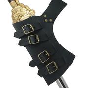 Porte-Épée Sabre - Porte-Épée Cuir PU Réglable Époque Médiévale Renaissance - Accessoire Ceinture Fourreau pour Hommes,Accessoire Cosplay Fantasy Arme Factice