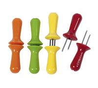 Porte-épis de maïs ZYLISS couleurs assorties 8pcs sur carte