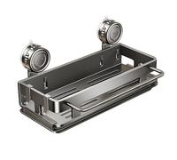 Porte-éponge à ventouse - Support de rangement mural | Organiseur de salle de bain pour vaisselle, éponge, bouchon de vidange, shampooing, savon, gel douche, évier, cuisine, salle de bain, montage