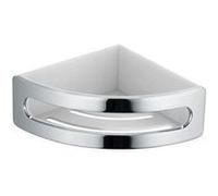 Porte-éponge d'angle ELEGANGE NEW - Finition : Chromé / Anthracite G