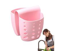 Porte-éponge de cuisine en silicone - Panier de vidange durable pour évier de cuisine, robuste, trous de séchage, égouttoir flexible double Fl | Multifonction extérieur intérieur utilitaire moderne