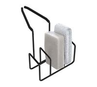 Porte-éponge de cuisine - Support antidérapant antirouille - Support pour éponge pour évier de cuisine, pour nettoyer la brosse, le savon, les chiffons, l'organisation du séchage, la maison, la salle