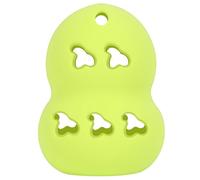 Porte-éponge de maquillage en silicone pour mixeurs de beauté - Boîte de rangement respirante pour œufs de maquillage - Étui de transport en silicone pour fille, Vert herbe, One Size