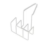 Porte-éponge, design antidérapant, noir, blanc, organiseur d'évier de cuisine, porte-savon en métal, organisateur peu encombrant, pour sécher les chiffons, salle de bain à domicile