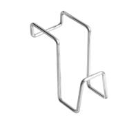 Porte-éponge d'évier - Double égouttoir à vaisselle pour évier, rangement en acier inoxydable, gadget de cuisine compact, support résistant à la rouille | Solution d'organisation de nettoyage