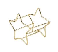 Porte-éponge étoile en métal présentoir de bouffée cosmétique support de séchage de bouffée de poudre support de rangement maquillage titulaire de bouffée outils de beauté Rose d'or