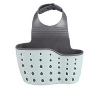 Porte - Éponge Évier de Cuisine en Caoutchouc TPR, Support Multi - Usage avec Sangle Ajustable, Égouttoir Détachable pour Organiser Évier et Gagner de la Place - Durable, Facile