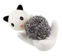 Porte éponge métal - Max Le Ferrailleur Blanc - Pylones Blanc G