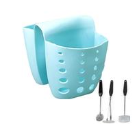 Porte-Éponge Métallique - Support Suspendu Moderne, Égouttage Rapide Antirouille | Accessoire Organisation Cuisine Compacte, Rangement Vaisselle Évier Durable Pratique Intérieur Design Élégant