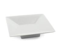 Porte Eponge Porcelaine Blanche 11.5 * 11.5cm - PBI