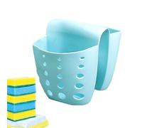 Porte-éponge pour évier - 4,84 x 4,13 x 3,54 pouces TPR, filtre de drainage flexible coloré en bleu, rose, vert, gris | porte-objets de cuisine, séchoir, organisateur d'évier, pour la R