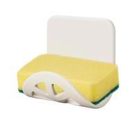 Porte-éponge pour évier - Support adhésif pour brosse | Organiseur d'évier en éponge pour appartement, ferme, cuisine, chambre à coucher, salle de douche, balcon, salle de jeux