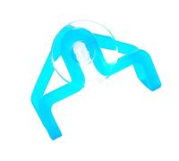 Porte-éponge, support à ventouse pour éponges, savons, blanchisseurs, brosse de nettoyage, bleu, respectueux de l'environnement et pratique