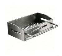 Porte-Éponge Suspendu Acier Carboné Drainage Rapide(Gray) | Acier carboné pour robuste, résistant à la déformation, durée de vie prolongée, design pour industriel moderne