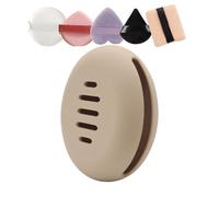 Porte-éponges De Maquillage - Jouet D'éveil Coloré, Jeux De Voyage Amusants pour, Jeu De Motricité, Boîte pour Œuf De Maquillage, Support Élégant pour Maquillage, Étui De Transport pour Éponge