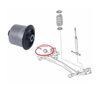 PORTE ESSIEU ARRIÈRE DOUILLE SOUS CHÂSSIS POUR TOYOTA YARIS VITZ VERSO-S 2005-16