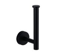 Porte-Essuie-Tout En Acier Inoxydable Noir Mat - Durable, Polyvalent, Résistant À La Corrosion, Installation Facile