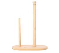 Porte-Essuie-Tout En Bambou Élégant - Support Polyvalent Pour Cuisine Et Salle De Bain Pour Un Accès Facile Et Une Décoration Élégante