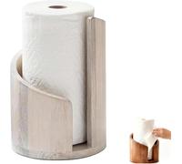 Porte-essuie-Tout en Forme de Montagne, en Bois, Facile à Utiliser d'une Seule Main, Design en Spirale, idéal pour la Cuisine, la Table à Manger et la décoration intérieure.