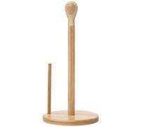 Porte essuie-tout MENDLER HWC-B84, porte-papier, support, bambou 34x16x16cm Beige G