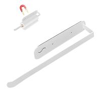 Porte Essuie Tout Mural Magnétique, Support Essuie Tout sans Percage en Acier au Carbone, Porte Rouleau Essuie Tout à Forte Adsorption, Porte Serviette Salle De Bain sans Percage pour Cuisine